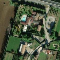 Mappa satellitare VIA BRONTE, Bastia Umbra
