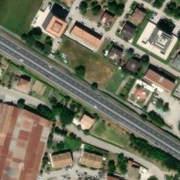 Mappa satellitare VIA BUDAPEST, Bastia Umbra