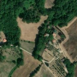 Mappa satellitare VOCABOLO COLLA, Panicale