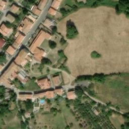 Mappa satellitare VIA CAVOUR, Roccastrada