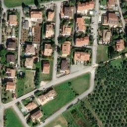 Mappa satellitare VIA LIGURIA, Spello