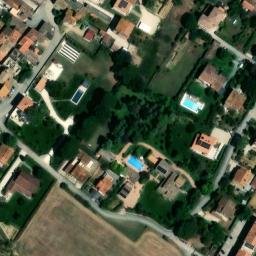 Mappa satellitare VIA DEGLI ORTACCI, Deruta