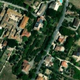Mappa satellitare VIA CENTRALE, Perugia