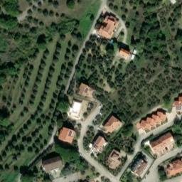 Mappa satellitare VIA RAFFAELLO, Panicale