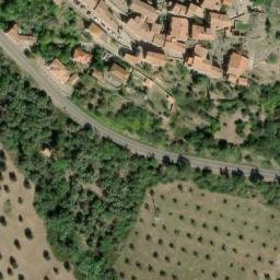 Mappa satellitare VIA MOZZA, Roccastrada