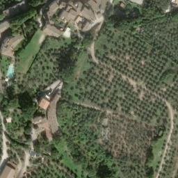 Mappa satellitare VIA DEL PONTE, Foligno