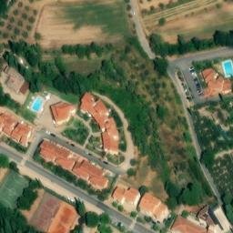Mappa satellitare STRADA VALLOCCHI-PATARGNONE, Cetona