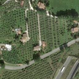 Mappa satellitare VIA VEGNOLE, Foligno