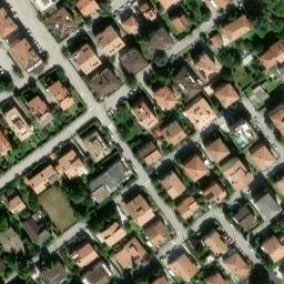 Mappa satellitare VIA MONTE CONERO, Foligno
