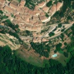 Mappa satellitare VIA DELLO STECCATO, Cetona