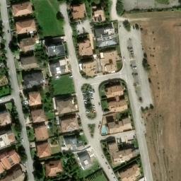 Mappa satellitare VIA VERONA, Foligno