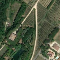 Mappa satellitare VIA DEL PALAZZO, Gualdo Cattaneo