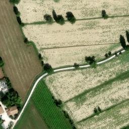 Mappa satellitare VIA MONTE PRIORA, Foligno