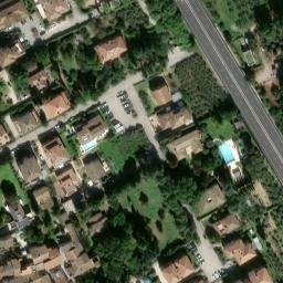Mappa satellitare VIA MONTECAVALLO, Foligno
