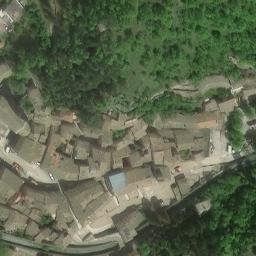 Mappa satellitare VIA MONTECAVALLO, Visso
