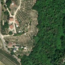 Mappa satellitare VIA COLLE DEL TOPPO, Gualdo Cattaneo