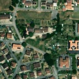 Mappa satellitare VIA RUBICONE, Marsciano