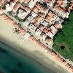 Mappa satellitare VIA SIENA, Follonica