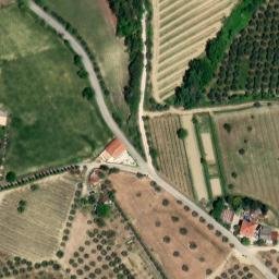 Mappa satellitare CONTRADA FERRETTI, Castorano