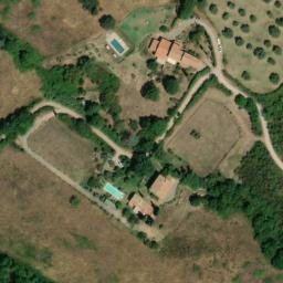 Mappa satellitare PODERE CAPRAIA, Cinigiano