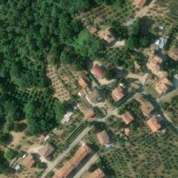 Mappa satellitare VIA S. SILVESTRO, Gualdo Cattaneo