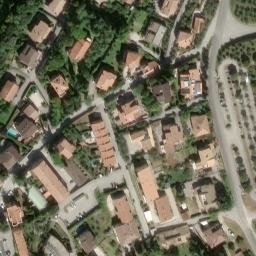 Mappa satellitare VIA SALERNO, Trevi