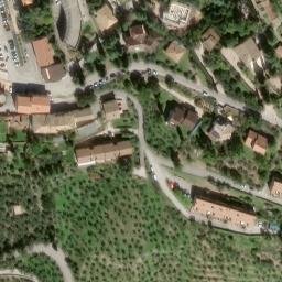 Mappa satellitare PIAZZA GARIBALDI, Trevi