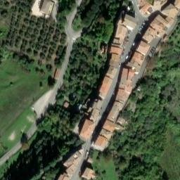 Mappa satellitare VIA DEGLI ORTI, Fabro