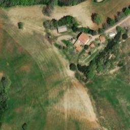 Mappa satellitare PODERE CAPRARECCE, Cinigiano
