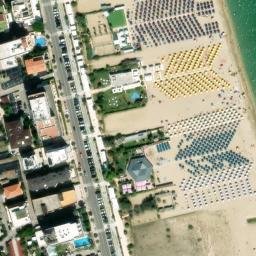 Mappa satellitare VIA TARO, Alba Adriatica