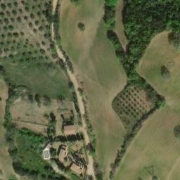 Mappa satellitare CASE SPARSE CAPRARECCE, Scansano