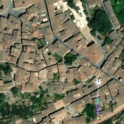 Mappa satellitare PIAZZA DI MARTE, Todi