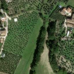 Mappa satellitare FRAZIONE MORGNANO, Spoleto