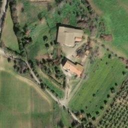Mappa satellitare CASE SPARSE CASALONI, Scansano