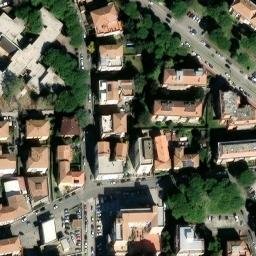 Mappa satellitare VIA ANIENE, Grosseto