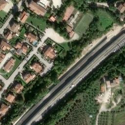 Mappa satellitare VIA DEI PIOPPI, Spoleto