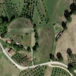 Mappa satellitare FRAZIONE OCENELLI, Spoleto