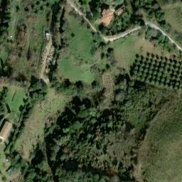 Mappa satellitare CASE SPARSE PODERINO, Scansano