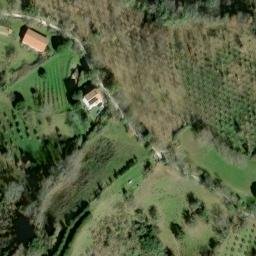 Mappa satellitare CASE SPARSE SAN PAOLO, Scansano