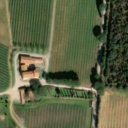Mappa satellitare PODERE VAL DELLE ROSE, Grosseto