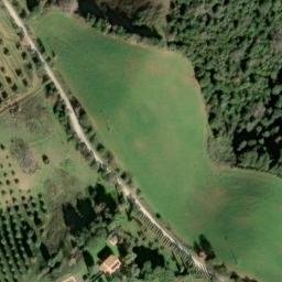 Mappa satellitare CASE SPARSE DAINO, Scansano