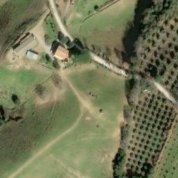 Mappa satellitare CASE SPARSE DIACCISCHECCO, Scansano