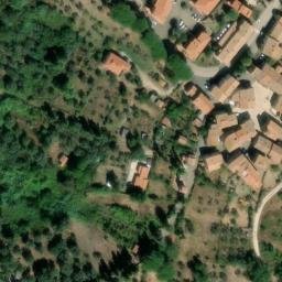 Mappa satellitare VIA DEL BORGO, Manciano