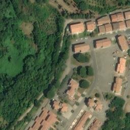 Mappa satellitare VIA CAVOUR, Sorano
