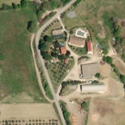 Mappa satellitare CASE SPARSE CINCIALLEGRA, Scansano