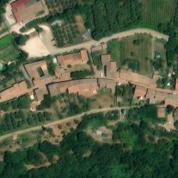 Mappa satellitare VIA CENTRO, Sorano
