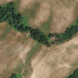 Mappa satellitare CASA SPARSA PODERUCCIO, Sorano