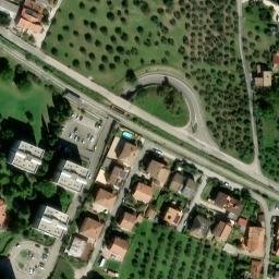 Mappa satellitare VIA DEL CEDRO, Terni