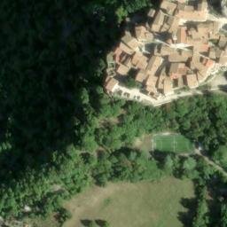Mappa satellitare VIA CASTELLO, Polino