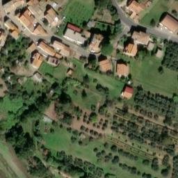Mappa satellitare STRADA COLLINA, Viterbo